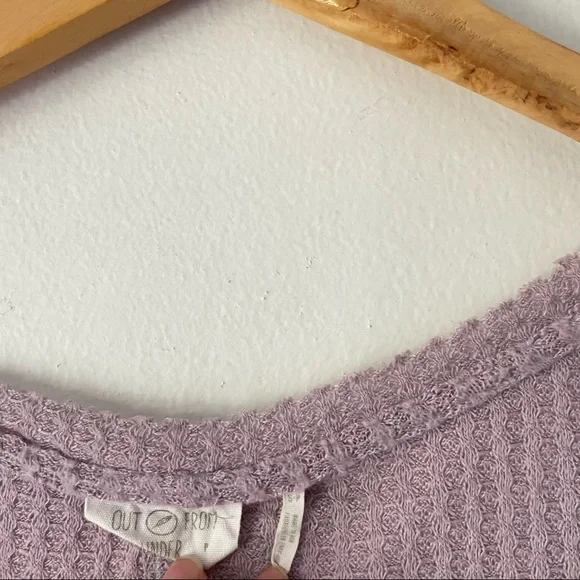 Urban Outfitters Out From Under Lavender Purple Waffle Knit Thermal Shirt (SOLD) - Picture 5 of 7